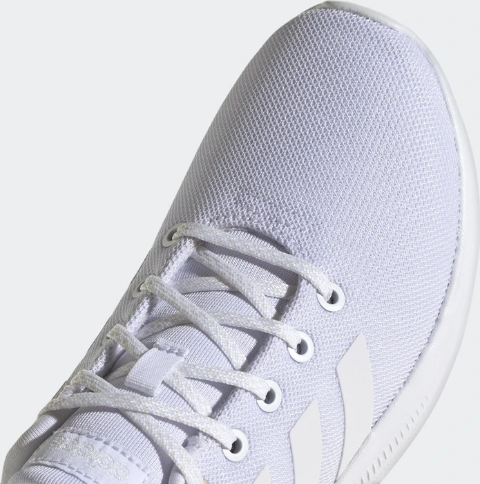 adidas Lite Racer CLN 2.0 cloud white/acid orange (Damen)