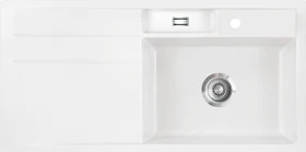 systemceram Bela 100 F Einbau Becken rechts polar