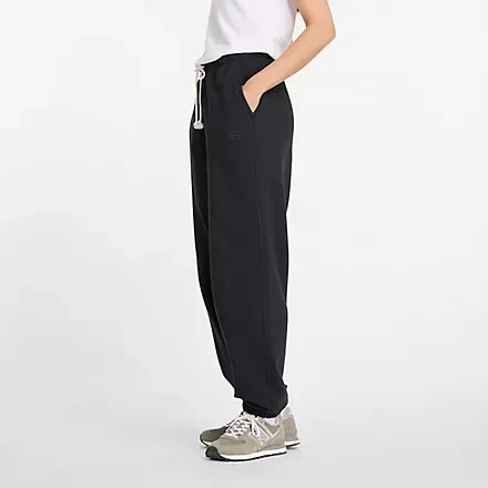 New Balance Athletics French Terry Trainingshose lang black (Damen)