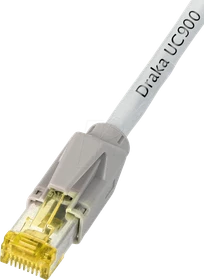 EFB Elektronik TM31 UC900 Patchkabel, Cat7/Cat6a, S/FTP, RJ-45/RJ-45, 1m, grau