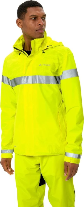 Vaude Luminum Rain Fahrradjacke neon yellow (Herren)