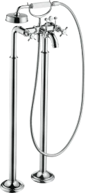 Hansgrohe Axor Montreux 2-Griff Wannenarmatur bodenstehend mit Kreuzgriffen chrom