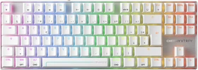 Cherry XTRFY MX 8.2 Pro TMR Wireless, weiß/silber, MK Crystal Magnetic, USB/Bluetooth, FR
