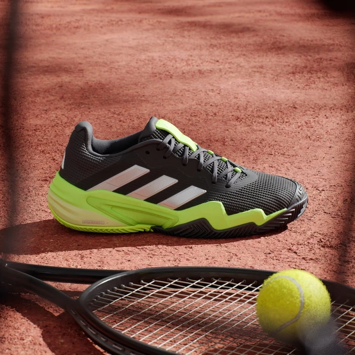 adidas Barricade 13 Clay core black/zero metalic/lucid lemon (Herren)