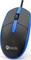 C-Tech WM-10B Wired Mouse schwarz/blau, USB Vorschaubild