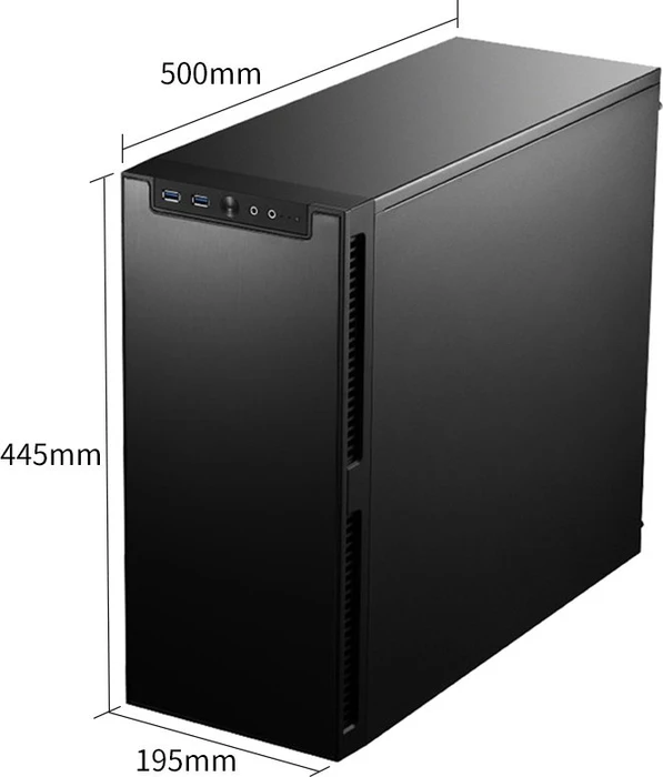 Jonsbo QT01, schwarz, schallgedämmt
