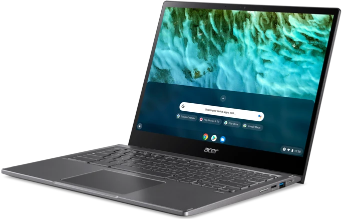 Acer Chromebook Spin 713 Silber CP713-3W-31K4, silber, Core i3-1115G4, 8GB RAM, 128GB SSD, DE