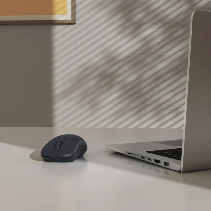 Hama WM-200 Silent Wireless 4-Button Mouse schwarz, USB