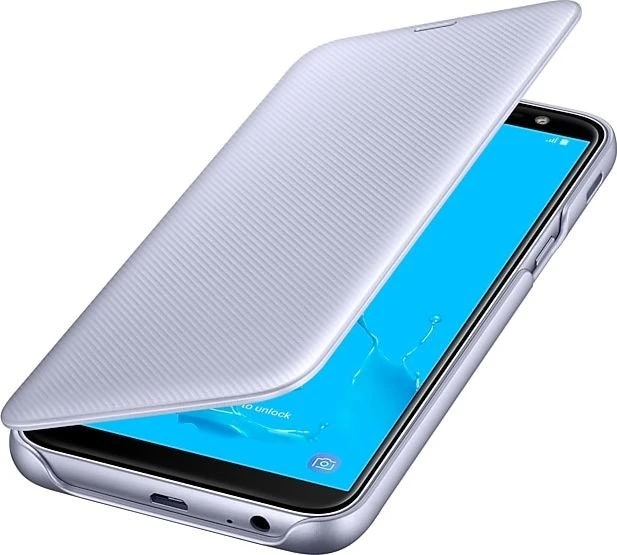Samsung Wallet Cover für Galaxy J6 (2018) lavender