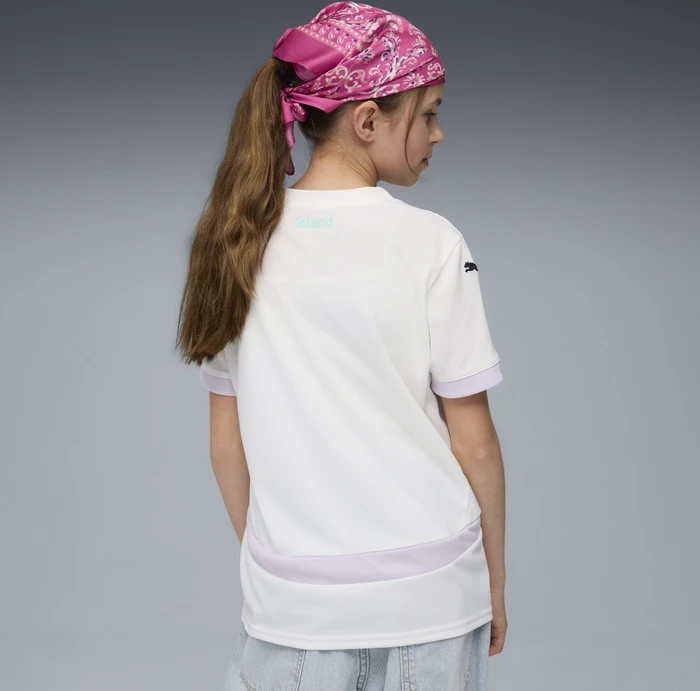 Puma UEFA EURO 2025 Island Frauenteam Auswärtstrikot (Junior)