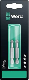 Wera 851/4 TZ SB Kreuzschlitz Bit 1/4", PH1x50mm, 2 Stück