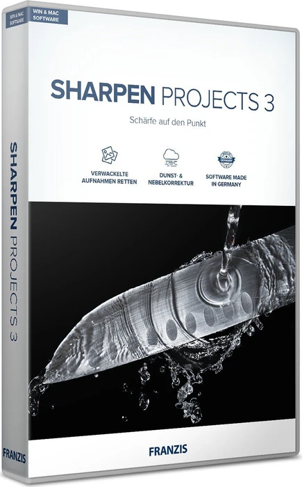 Franzis Sharpen Projects 3, ESD (deutsch) (PC/MAC)