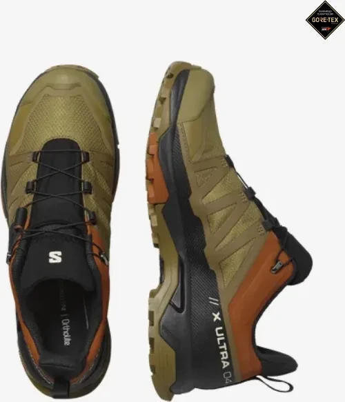 Salomon X Ultra 4 GTX gothic olive/caramel cafe/black (Herren)