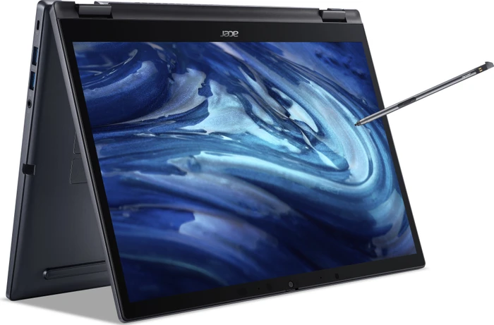 Acer TravelMate Spin P4 TMP414RN-41-R698, Slate Blue, Ryzen 5 PRO 6650U, 8GB RAM, 256GB SSD, DE