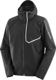 Salomon Bonatti Trail Laufjacke deep black (Herren)