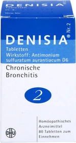 DHU Denisia 2 chronische Bronchitis Tabletten, 80 Stück