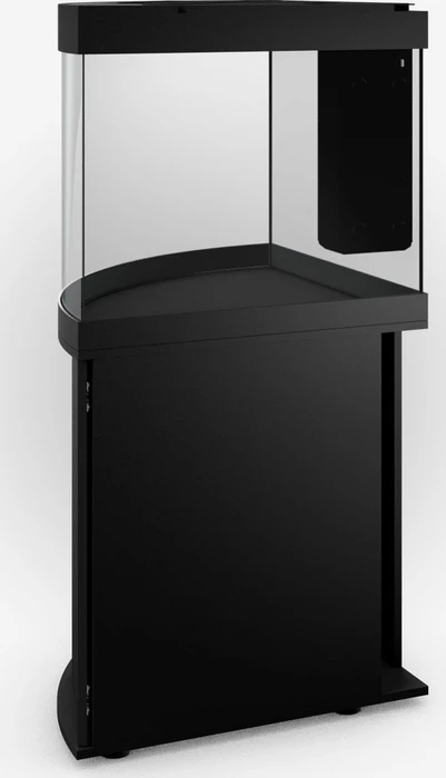 Juwel Trigon 190 LED Aquarium-Set mit Unterschrank, schwarz/schwarz, 190l