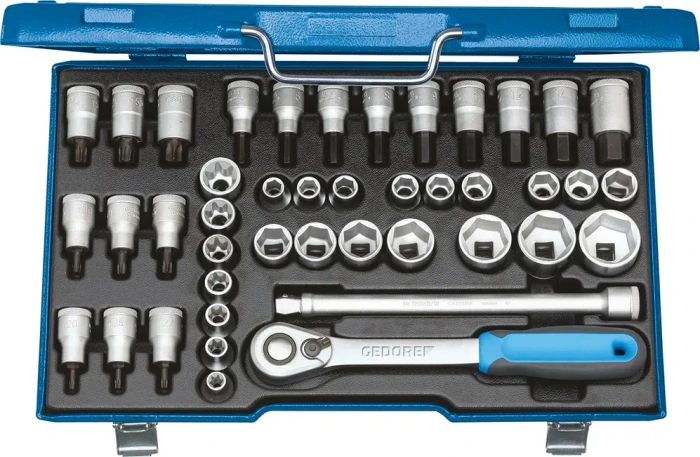 Gedore ITX 19 INU-20 Steckschlüsselsatz inkl. Koffer, 42-tlg.
