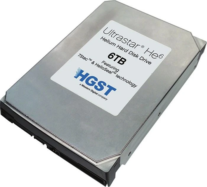 HGST Ultrastar He6 6TB, SED, 24/7, 512e / 3.5" / SATA 6Gb/s