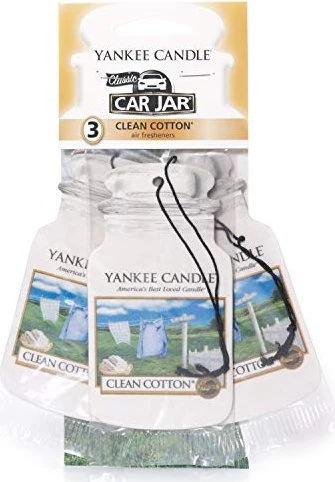 Yankee Candle Car Jar Clean Cotton