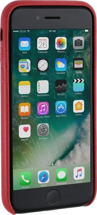Stilgut Premium Cover für Apple iPhone 7 rot