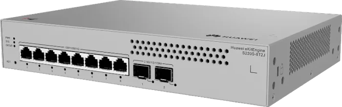 Huawei eKit SME Network eKitEngine S220S Series Desktop Gigabit Managed Switch, 8x RJ-45, 2x SFP+