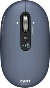 Port Designs Pure Mac Bluetooth Rechargeable Mouse, Inky Blue, Bluetooth (910505)