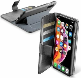 Cellularline Book Agenda für Apple iPhone XS Max schwarz