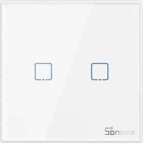 Sonoff TX T2EU2C Smart Wall Switch weiß, 2-fach