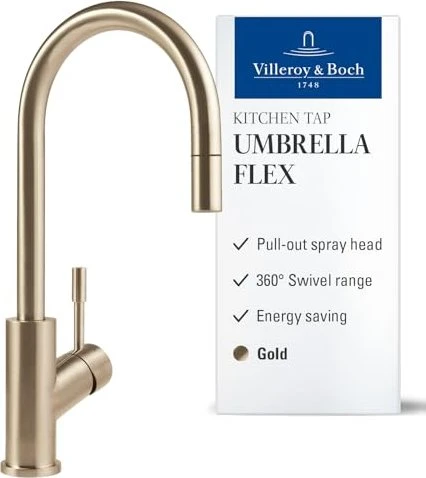 Villeroy & Boch Umbrella Flex HD gold matt