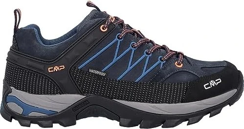 CMP Rigel Low WP blue/flash orange (Herren)