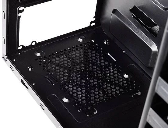 SilverStone Precision PS10 schwarz, schallgedämmt