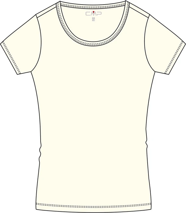 CMP Rundausschnitt Funktionsshirt kurzarm weiß (Damen)