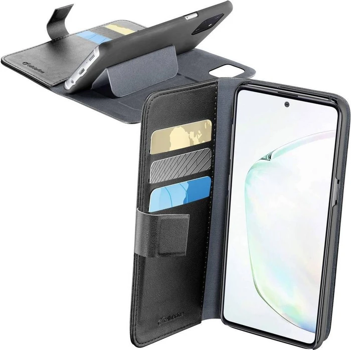 Cellularline Book Agenda für Samsung Galaxy Note 10 Lite schwarz
