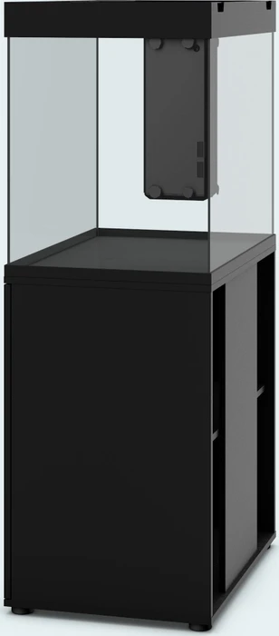 Juwel Lido 200 LED Aquarium-Set mit Unterschrank, schwarz/schwarz, 200l