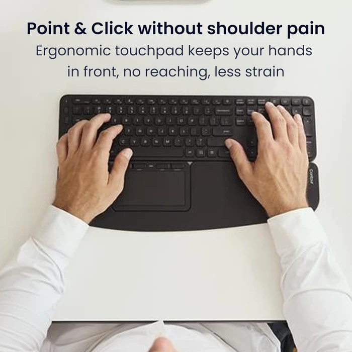 Contour Design Touch Ergonomic Touchpad Wireless, Bluetooth