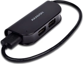 Axagon Ready USB-Hub, 4x USB-A 2.0, USB-A 2.0 [Buchse] (HUE-X4B)