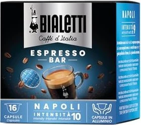 Bialetti Espresso Bar Napoli Kaffeekapseln, 16 Stück