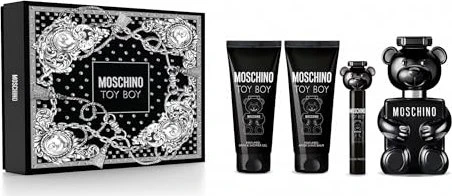 Moschino Toy Boy EdP 100ml + Duschgel 100ml + After Shave 100ml + Edp 10ml Duftset