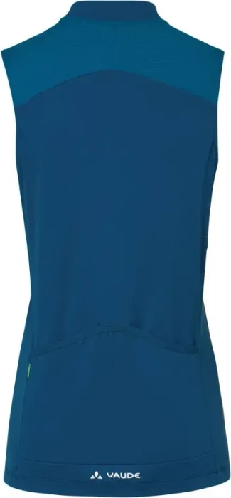 Vaude Matera FZ Trikot ärmellos shore blue (Damen)