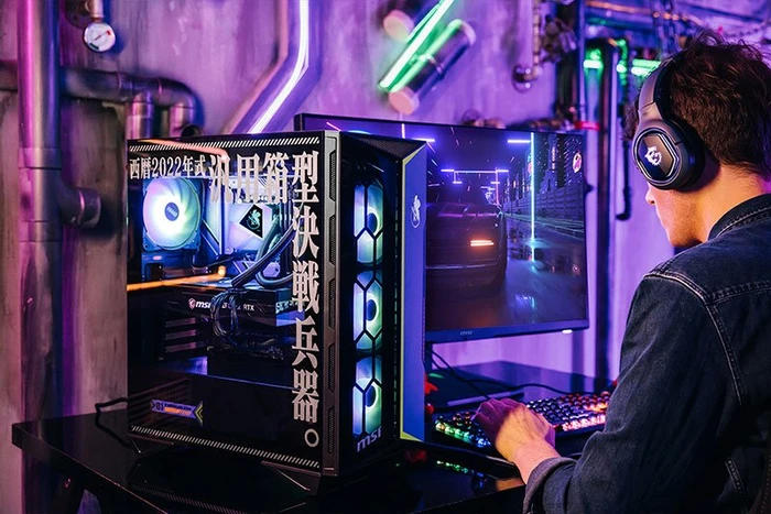 MSI MPG Gungnir 110R EVA e-PROJECT, Glasfenster