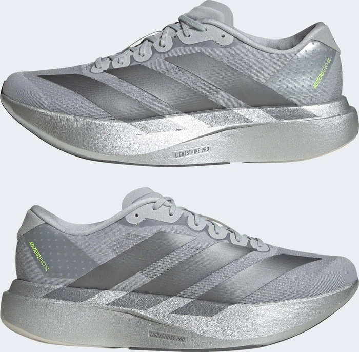 adidas Adizero Evo SL silver metallic/iron metallic/halo silver (Herren)
