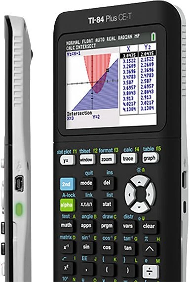 Texas Instruments TI-84 Plus CE-T, schwarz