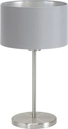 Eglo Maserlo Schirmleuchte silber/grau