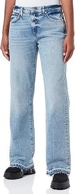 7 For All Mankind Tess Trouser Ode To with Unrolled Hem Jeans light blue (Damen)