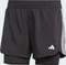 adidas Pacer 3-Streifen Training Woven Trainingshose kurz schwarz (Damen) Vorschaubild
