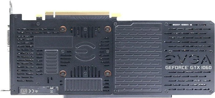 EVGA GeForce GTX 1060 SSC2 Gaming 9Gbps, 6GB GDDR5, DVI, HDMI, 3x DP
