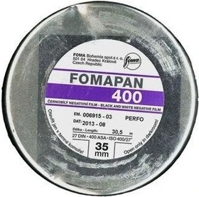 Foma Fomapan 400 Action 135 ISO 400/27° SW-Negativfilm 50m Rolle