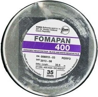 Foma Fomapan 400 Action 135 ISO 400/27° SW-Negativfilm 50m Rolle