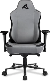 Sharkoon Skiller SGS40 Kunstleder Gamingstuhl, grau/schwarz
